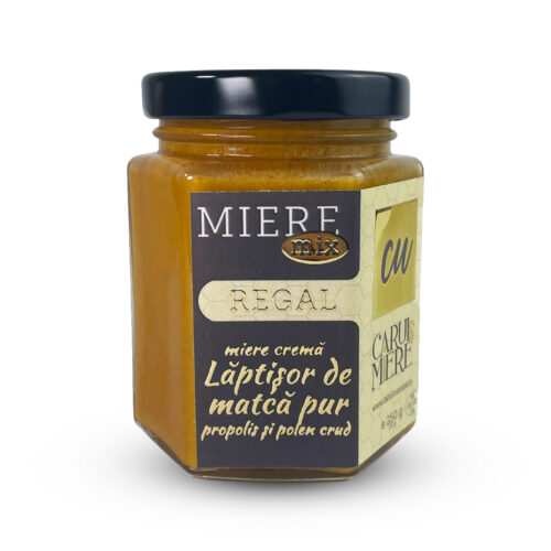 Regal - miere, laptisor de matcă, polen crud, propolis