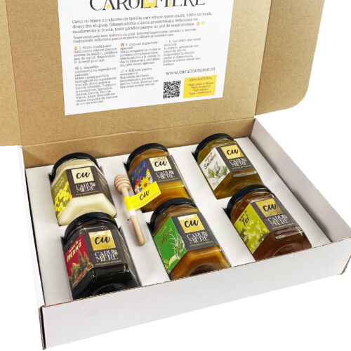 Selectie Miere Cruda – 6 arome la alegere